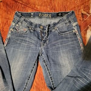 Rock&Roll cowgirl riding jeans 26x36